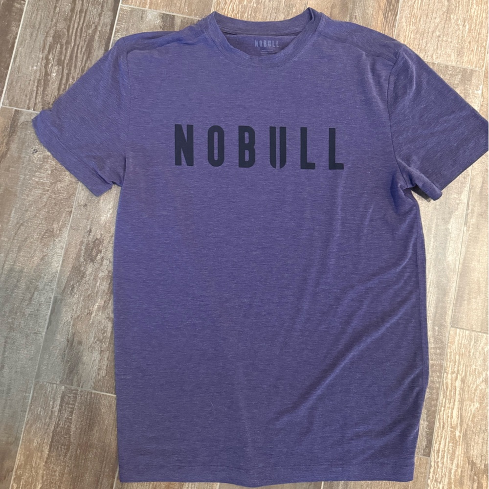 NOBULL Heathered Purple Tee